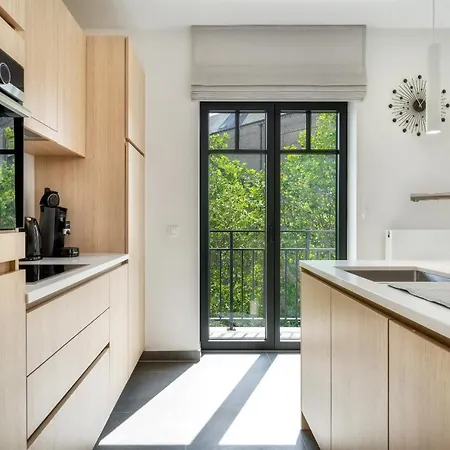 Zonnig Luxueuze La Coronne Апартаменты Кнокке-Хейст